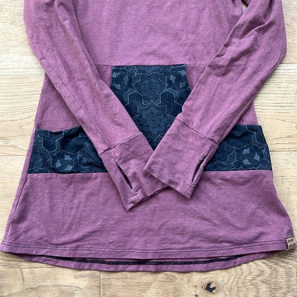 Seam Of Life Hemp Organic Cotton Hoodie Dress / small - Picture 4 of 10